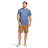 SALTWATER SHORT SLEEVE 
GRAPHIC TEE - MOONLIGHT BLUE