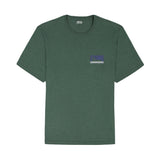 SALTWATER SHORT SLEEVE 
GRAPHIC TEE - TREKKING GREEN