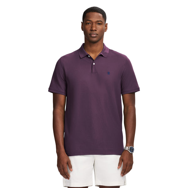 ADVANTAGE PERFORMANCE SHORT SLEEVE POLO - PLUM PERFECT