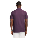 ADVANTAGE PERFORMANCE SHORT SLEEVE POLO - PLUM PERFECT