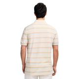 ADVANTAGE PERFORMANCE SHORT SLEEVE STRIPED POLO - ROCK HTHR