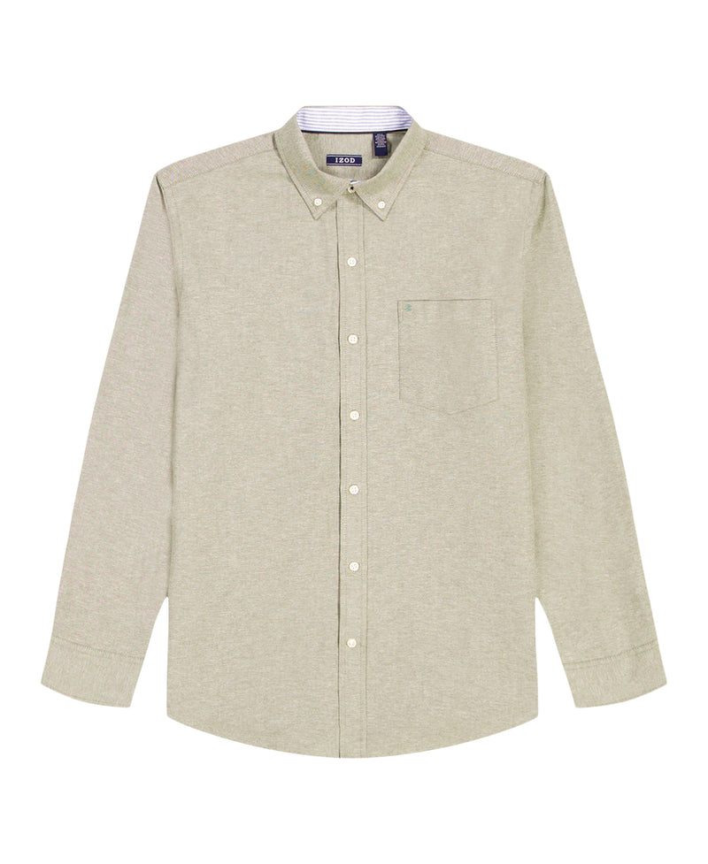 OXFORD LONG SLEEVE 
BUTTON DOWN SHIRT - THYME