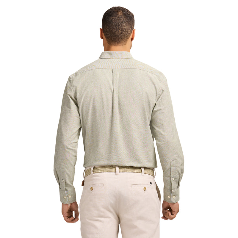 OXFORD LONG SLEEVE 
BUTTON DOWN SHIRT - THYME