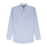 OXFORD LONG SLEEVE 
BUTTON DOWN SHIRT - TH COBALT