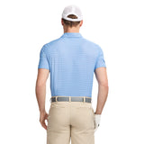 GOLF SWINGFLEX ELITE PRINTED POLO - DELLA ROBBIA BLUE