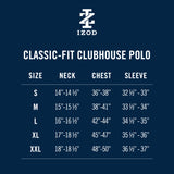 GOLF SWINGFLEX ELITE STRIPE POLO - NAVY BLAZER