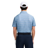 GOLF SWINGFLEX ELITE 
STRIPE POLO - MOONLIGHT BLUE