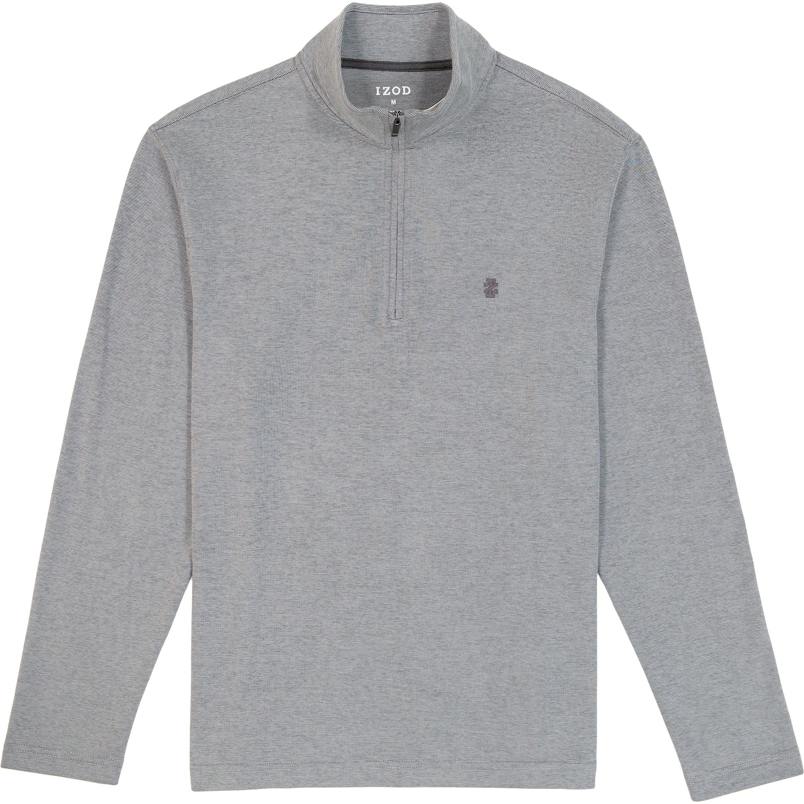 Performance Comfort Striped Quarter Zip - Smoke – IZOD