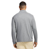 PERFORMANCE COMFORT STRIPED QUARTER ZIP - SMOKE