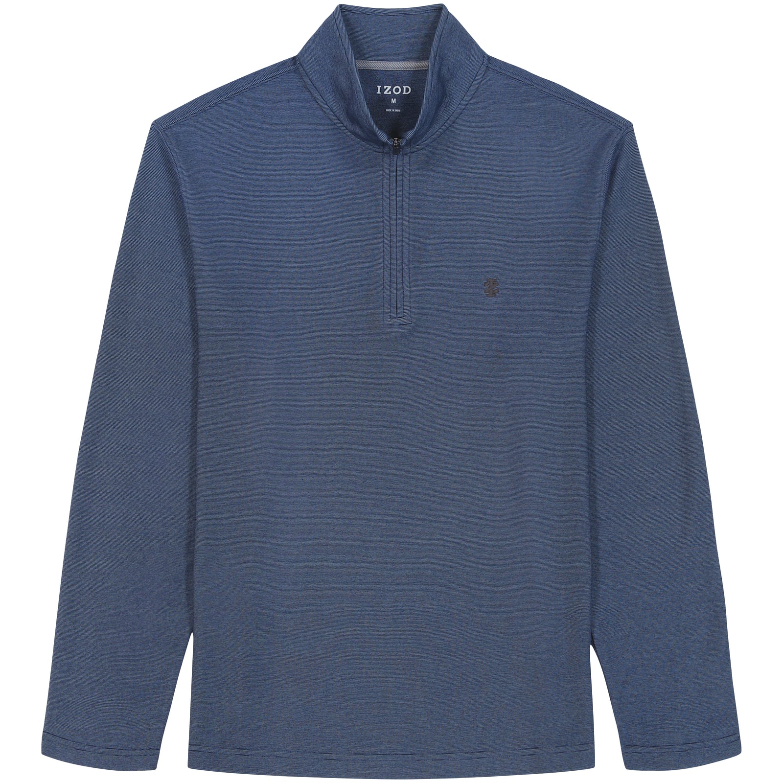 Performance Comfort Striped Quarter Zip - Navy – IZOD
