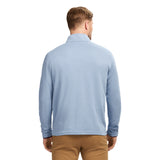PERFORMANCE COMFORT STRIPED QUARTER ZIP - BLUE