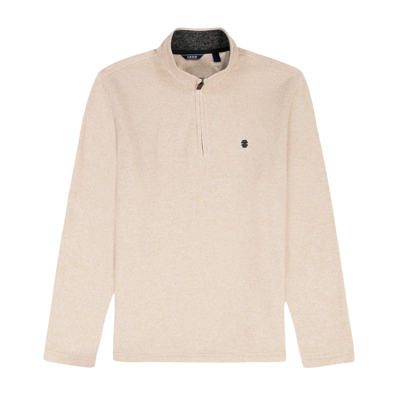 THERMASOFT SWEATER FLEECE 
QUARTER ZIP - ROCK HTHR