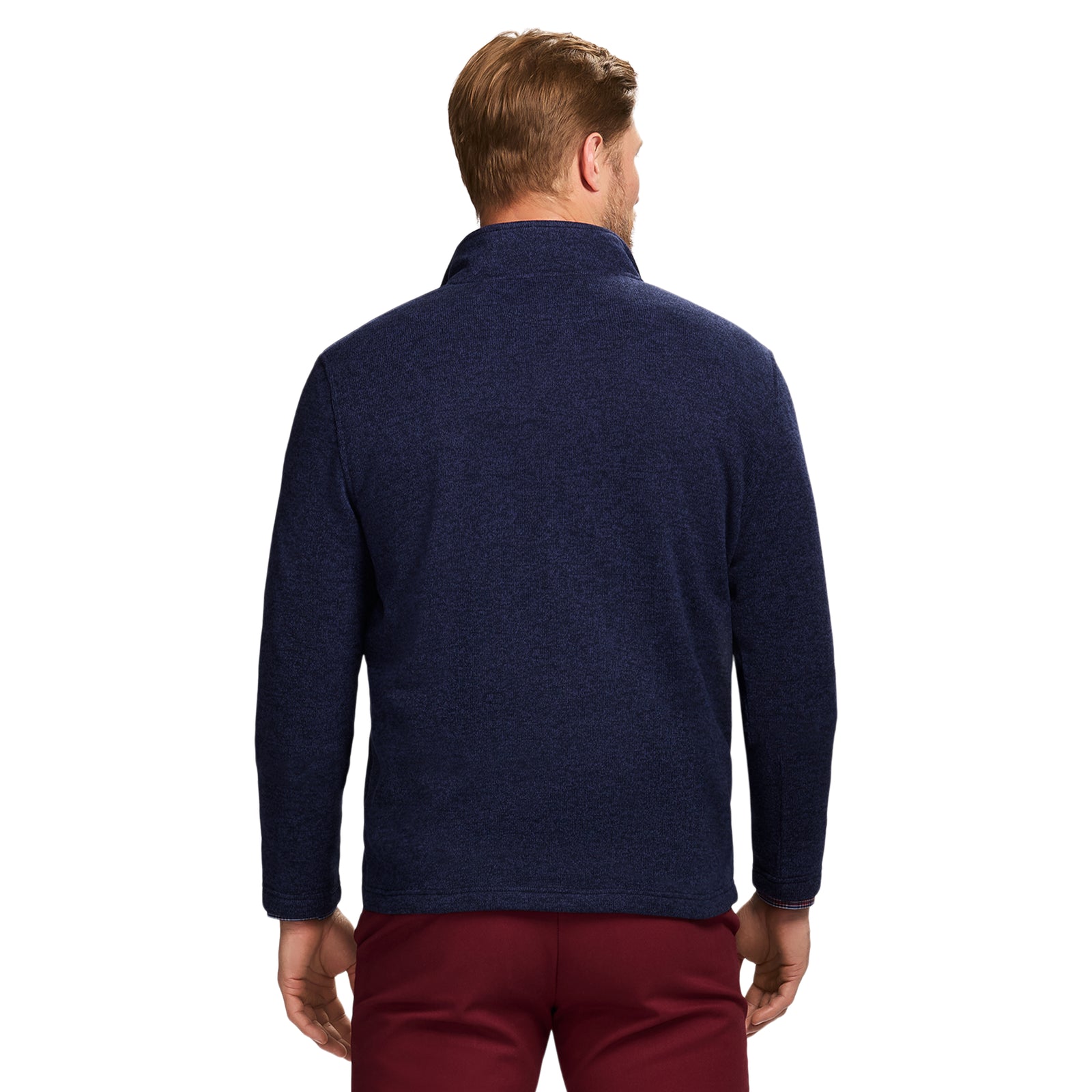 Thermasoft Sweater Fleece Quarter Zip - Navy Blazer – IZOD