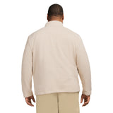 BIG & TALL THERMASOFT SWEATER FLEECE QUARTER ZIP - ROCK HTHR