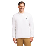 ADVANTAGE PERFORMANCE CREWNECK FLEECE - BRIGHT WHITE