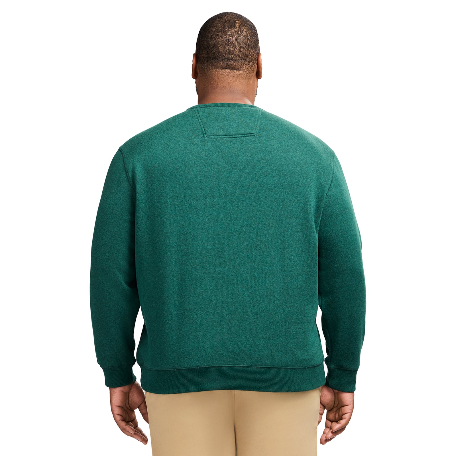 Big & Tall Advantage Performance Crewneck Fleece - Rain Forest – IZOD