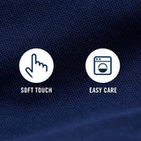 BIG & TALL ADVANTAGE PERFORMANCE CREWNECK FLEECE - NAVY BLAZER