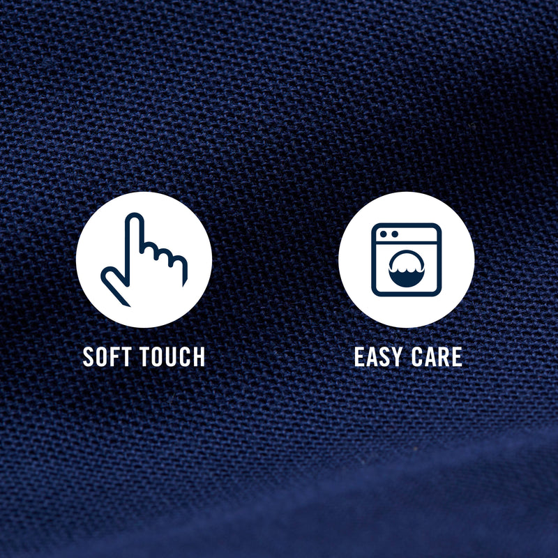 BIG & TALL ADVANTAGE PERFORMANCE CREWNECK FLEECE - NAVY BLAZER
