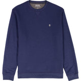 BIG & TALL ADVANTAGE PERFORMANCE CREWNECK FLEECE - NAVY BLAZER