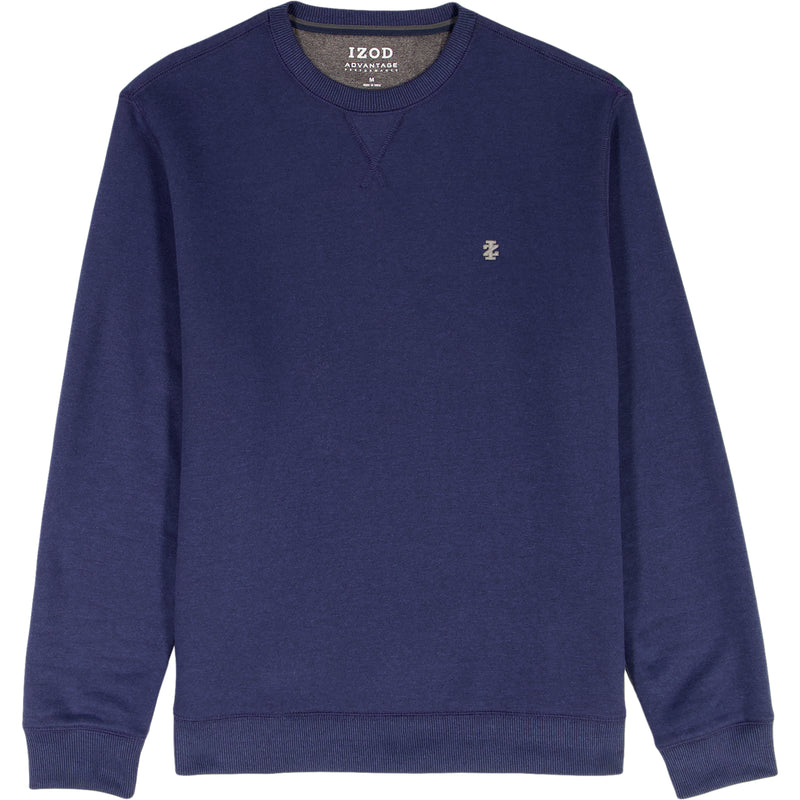 BIG & TALL ADVANTAGE PERFORMANCE CREWNECK FLEECE - NAVY BLAZER