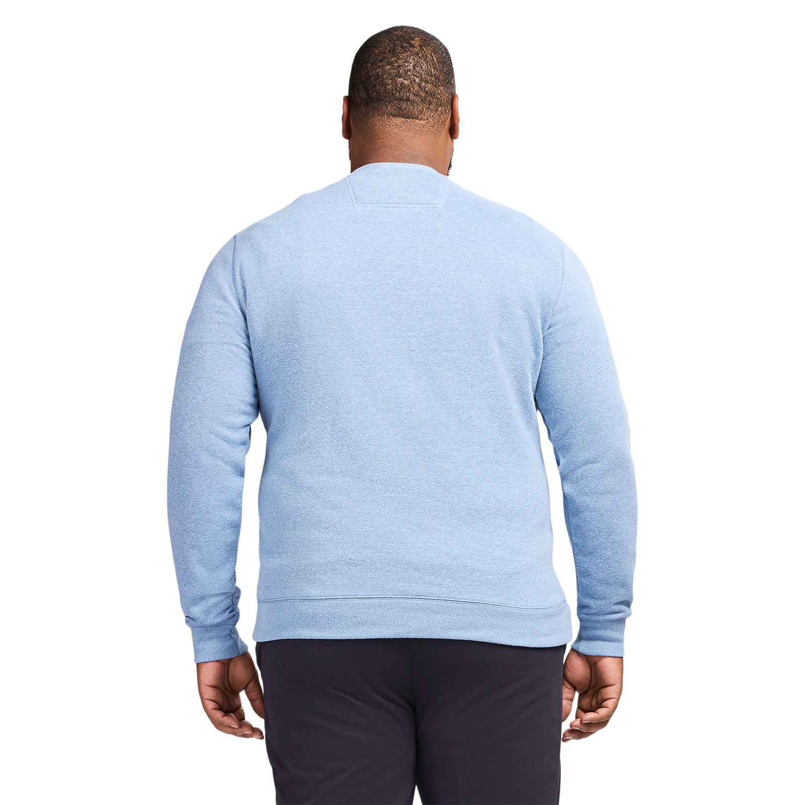 Big & Tall Advantage Performance Crewneck Fleece - Della Robbia