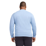 BIG & TALL ADVANTAGE PERFORMANCE CREWNECK FLEECE - DELLA ROBBIA BLUE
