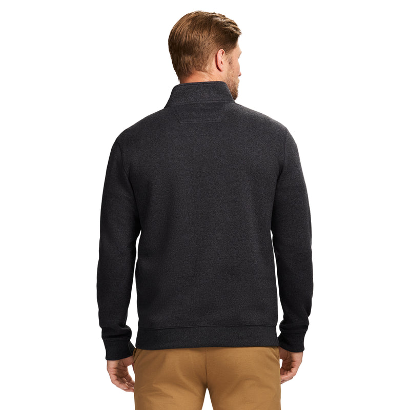 ADVANTAGE PERFORMANCE QUARTER ZIP FLEECE - BLACK