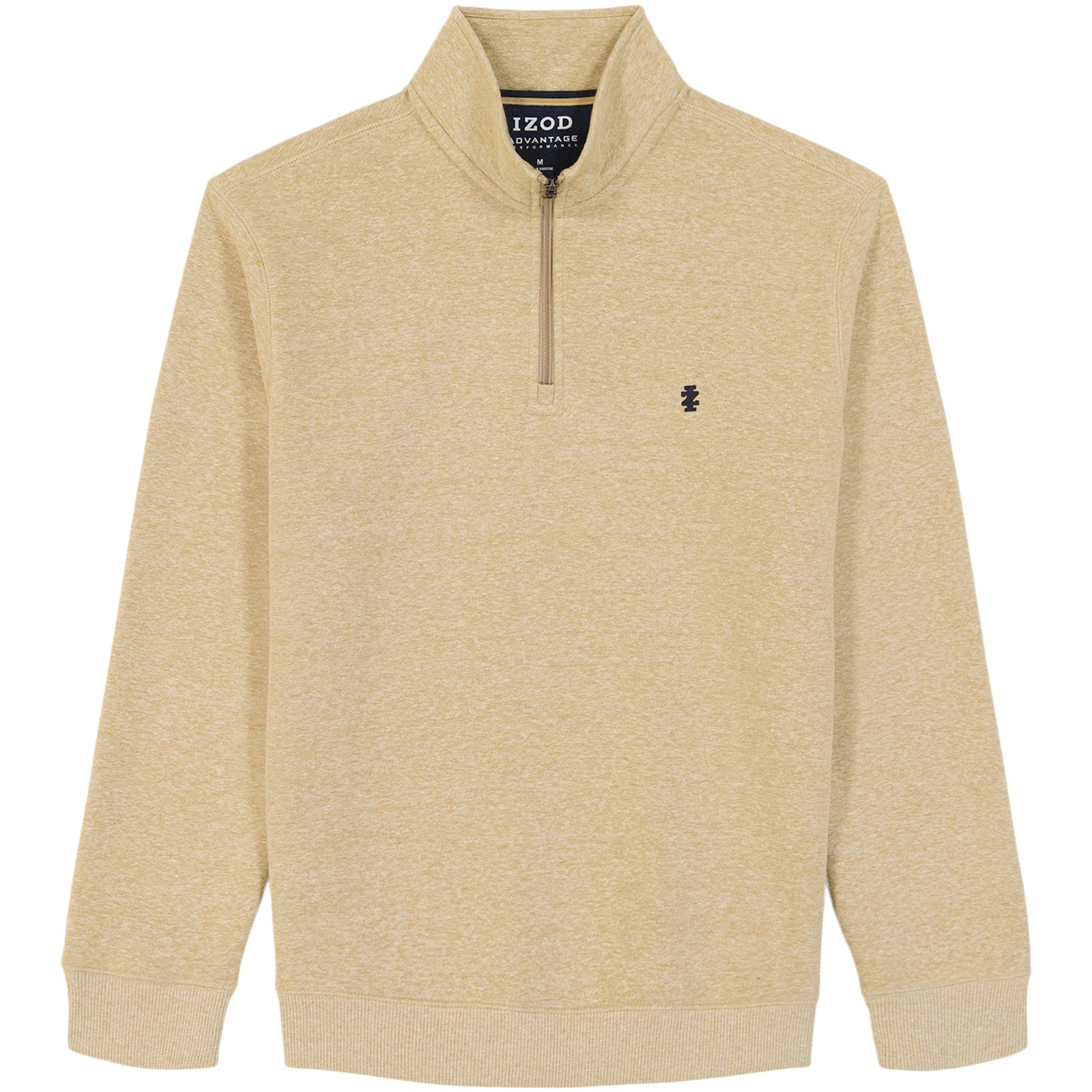 イレパネ Advantage Performance Quarter Zip Fleece - Camel Hthr – IZOD