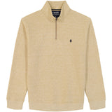 ADVANTAGE PERFORMANCE QUARTER ZIP FLEECE - CAMEL HTHR