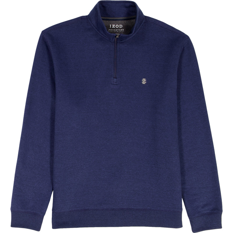 ADVANTAGE PERFORMANCE QUARTER ZIP FLEECE - NAVY BLAZER