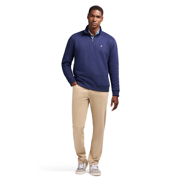 ADVANTAGE PERFORMANCE QUARTER ZIP FLEECE - NAVY BLAZER