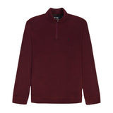 ADVANTAGE PERFORMANCE QUARTER ZIP FLEECE - VELVET MAROON