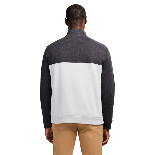 Advantage Performance Colorblock Quarter Zip Fleece - Black – IZOD