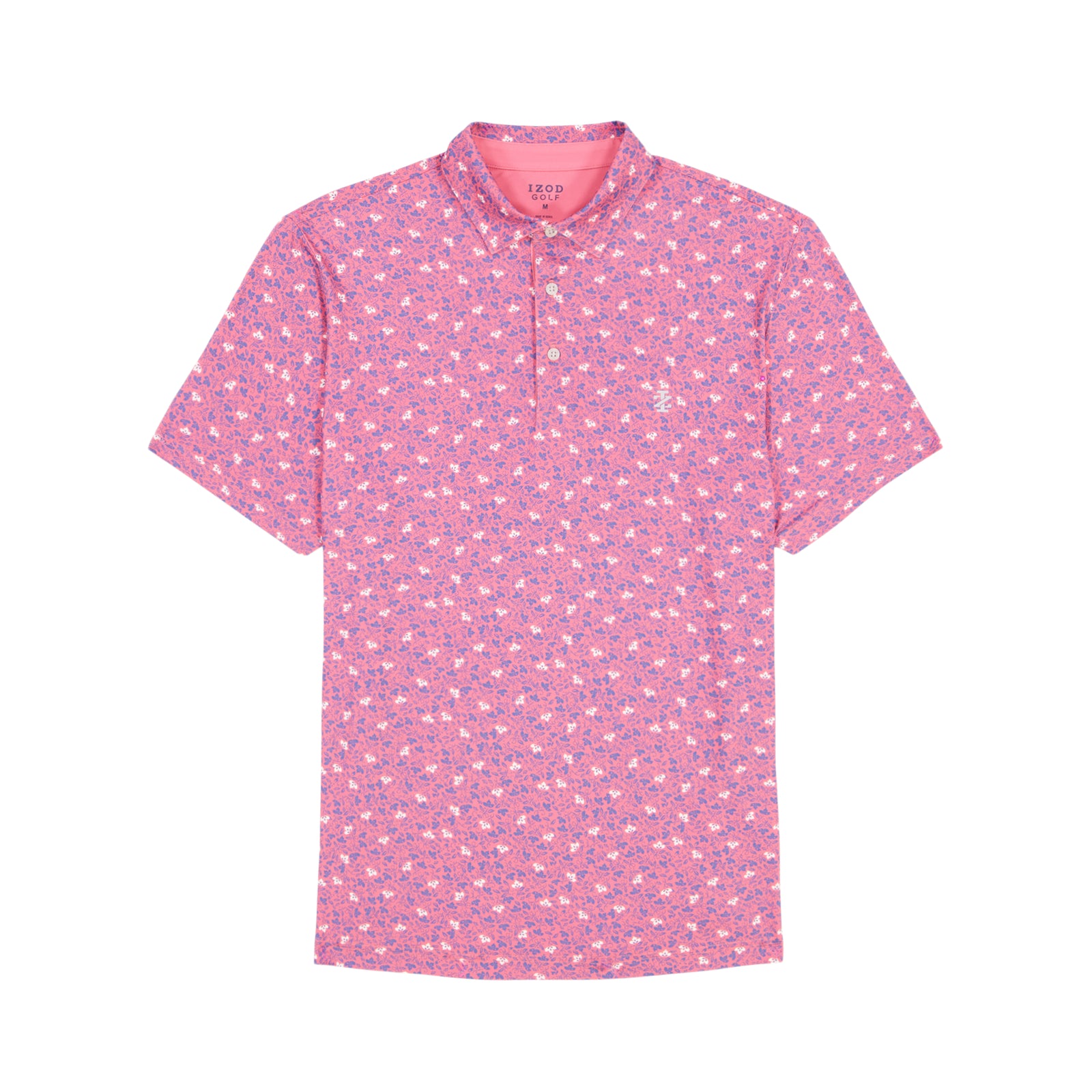 Golf Swingflex Elite Printed Polo - Rapture Rose – IZOD