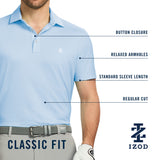 GOLF SWINGFLEX ELITE MESH POLO - TREKKING GREEN