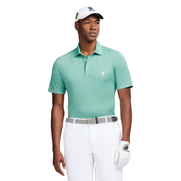GOLF SWINGFLEX ELITE MESH POLO - BERYL GREEN