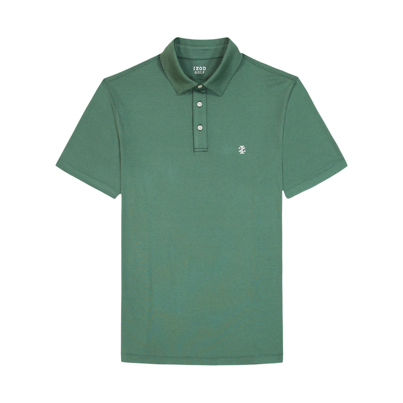 GOLF SWINGFLEX ELITE MESH POLO - TREKKING GREEN