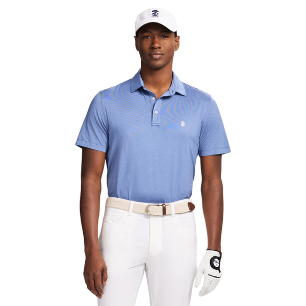 GOLF SWINGFLEX ELITE MESH POLO - MOONLIGHT BLUE