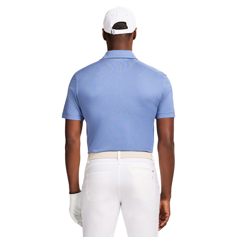 GOLF SWINGFLEX ELITE MESH POLO - MOONLIGHT BLUE