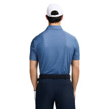 GOLF SWINGFLEX ELITE PRINTED POLO - MOONLIGHT BLUE