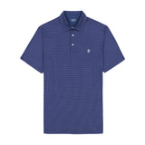 GOLF SWINGFLEX ELITE PRINTED POLO - MEDIEVAL BLUE