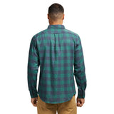 STRATTON FLANNEL LONG SLEEVE 
BUTTON DOWN SHIRT - TREKKING GREEN