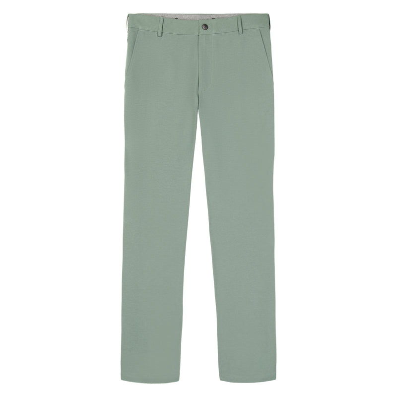 TRAVELER FLAT FRONT CHINO - LAUREL WREATH HTHR