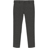 PERFORMANCE FLAT FRONT DRESS PANTS - BLACK