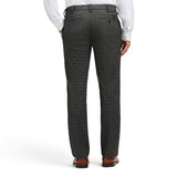 PERFORMANCE FLAT FRONT DRESS PANTS - BLACK