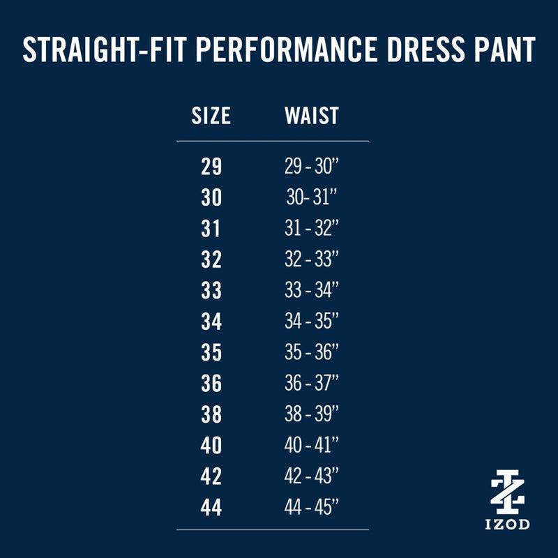 PERFORMANCE FLAT FRONT DRESS PANTS - NAVY BLAZER