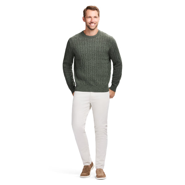 MARLED CREWNECK SWEATER - LAUREL WREATH