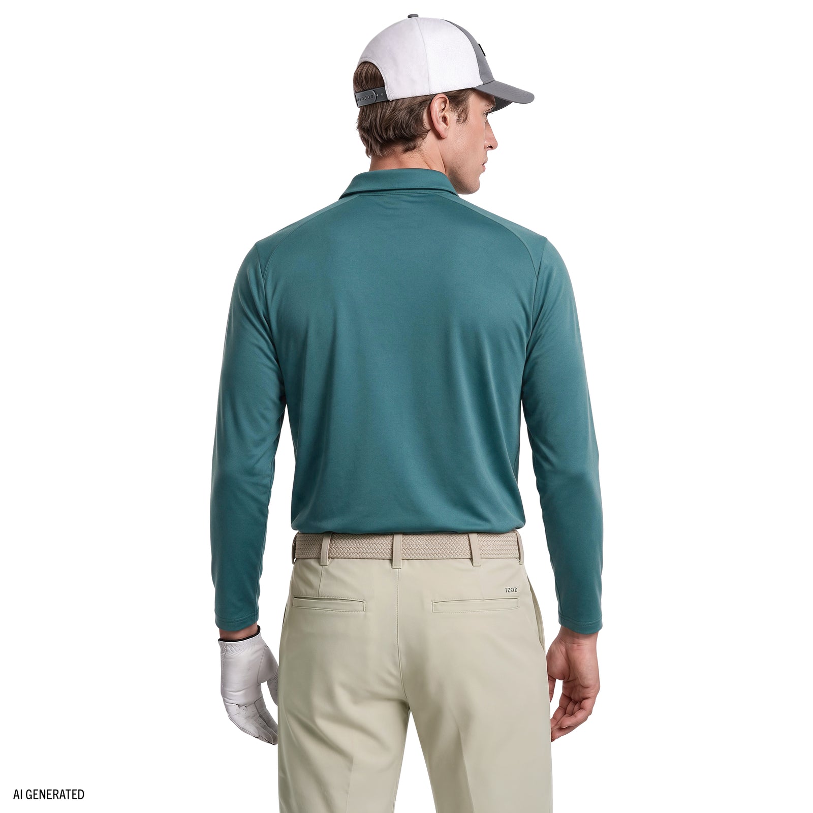 Golf Long Sleeve Performance Polo - Mediterranea – IZOD