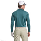 GOLF LONG SLEEVE PERFORMANCE POLO - MEDITERRANEA