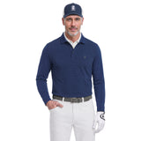 GOLF LONG SLEEVE PERFORMANCE POLO - SARGASSO SEA